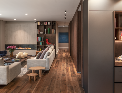 Un apartamento al norte de Bogotá diseñado como si fuera una casa campestre